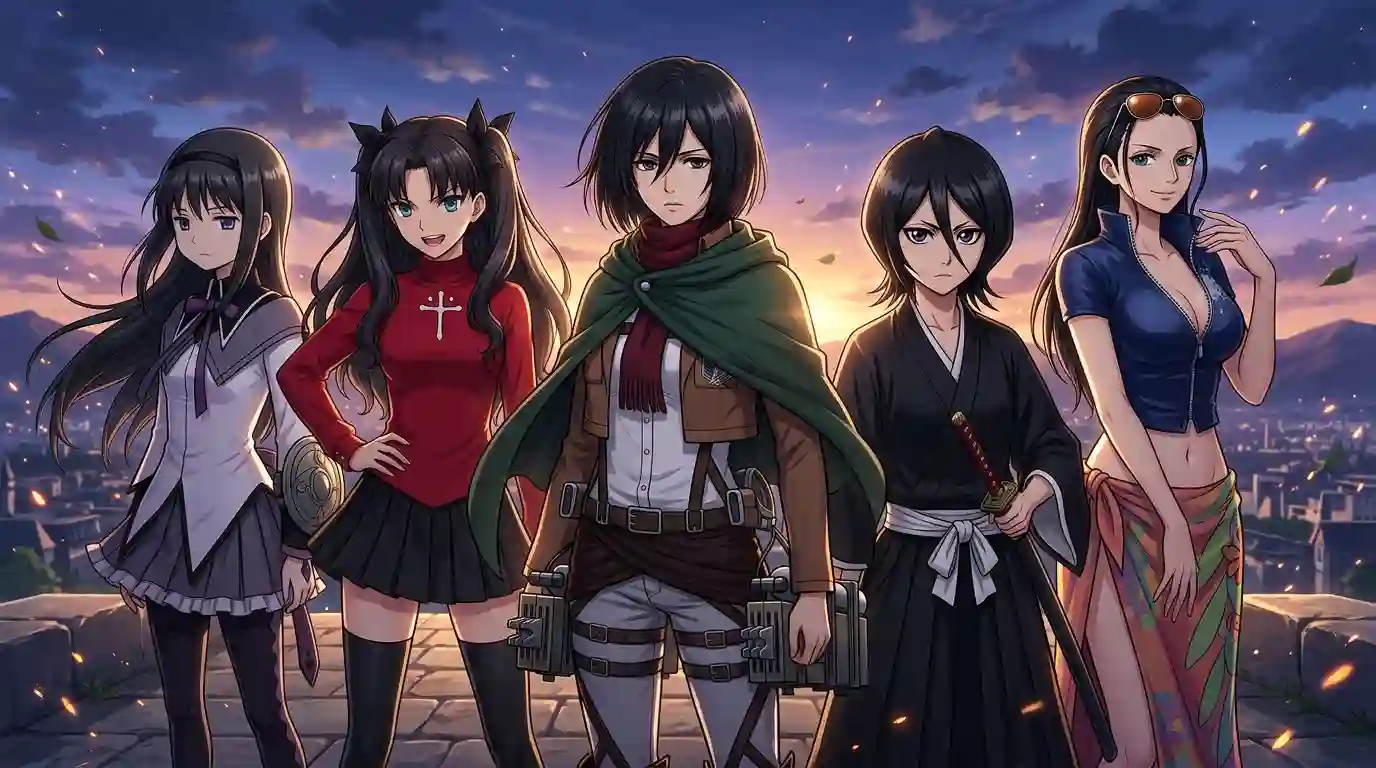 Famous-Black-Hair-Anime-Girls-3